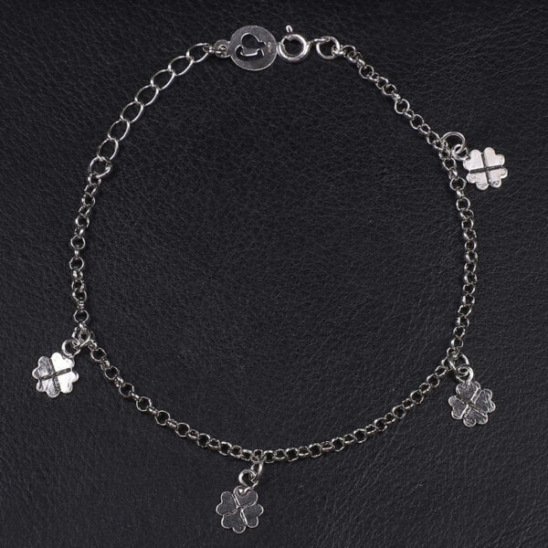 925 Silver Flora Bracelet for Women/Girls by SilVar - Image 2