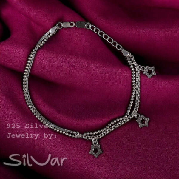 925 Silver Luminous Bracelet for Women/Girls by SilVar