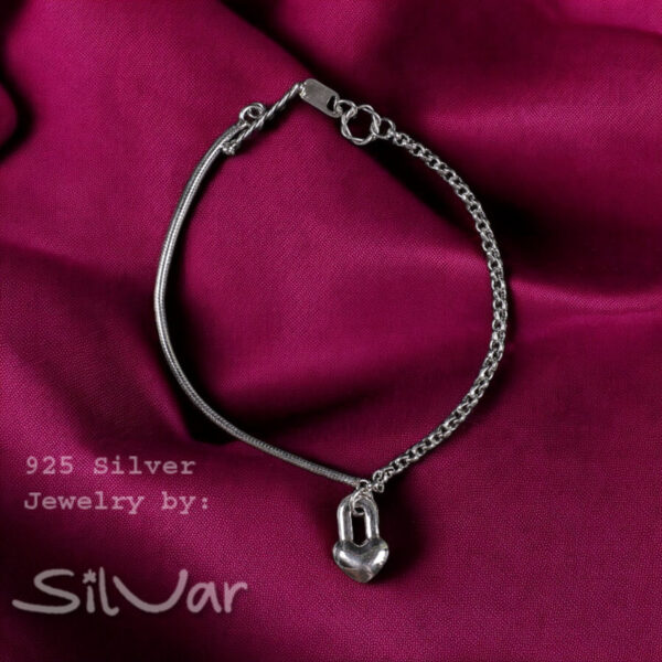 925 Silver Trans Bracelet for Women/Girls by SilVar