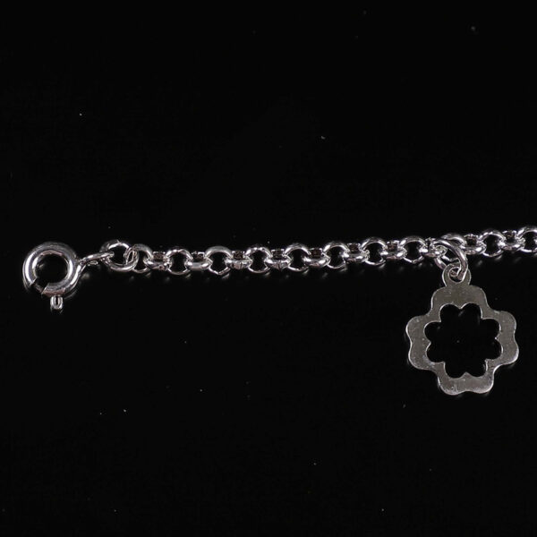 925 Silver Feminine Bracelet for Women/Girls by SilVar - Image 3