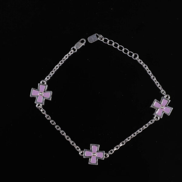 925 Silver Playful Bracelet for Women/Girls by SilVar - Image 4