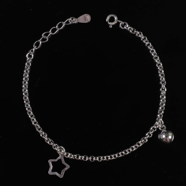 925 Silver Twinkle Bracelet for Women/Girls by SilVar - Image 4