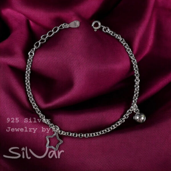 925 Silver Twinkle Bracelet for Women/Girls by SilVar