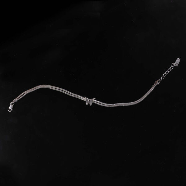 925 Silver Slider Butterfly Bracelet for Women/Girls by SilVar - Image 3